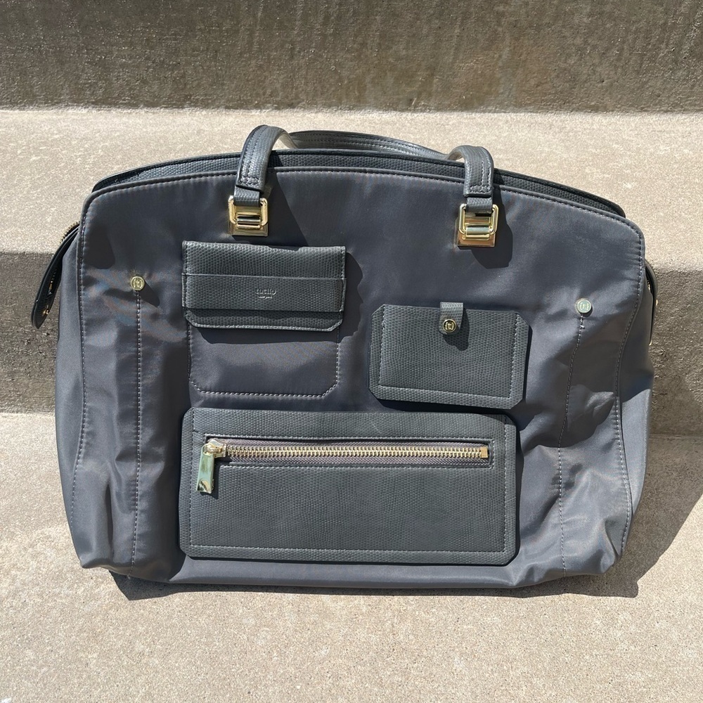 Tutilo Gray Laptop Bag New!
